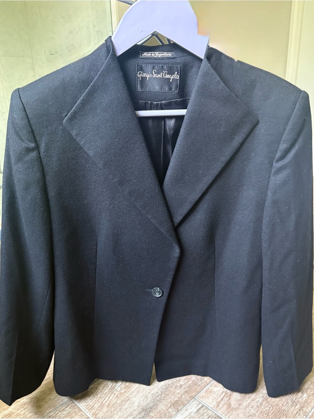 Black Women's Giorgio Saint Angelo Tailored Blazer Size 14